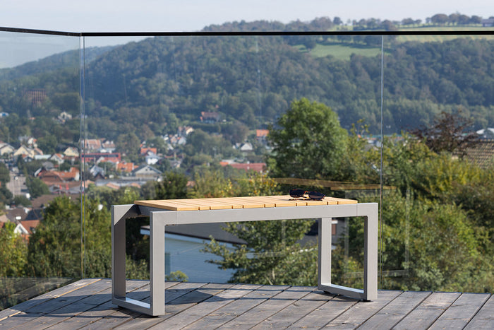 Rebellenclub Eski Tuinbankje - 100 x 38cm - Grijs