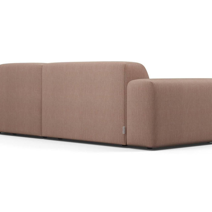 NADUVI Collection Nina Hoekbank Rechts - Linnen - Oudroze