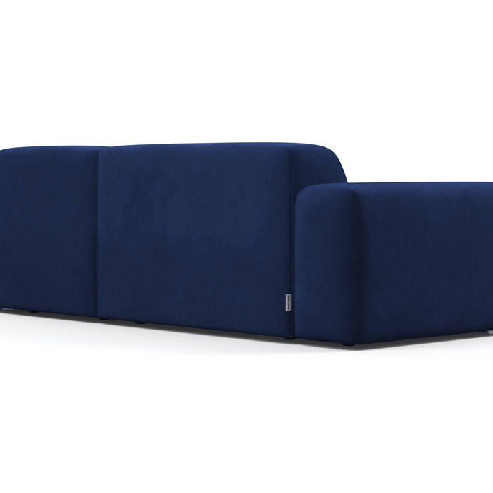 NADUVI Collection Nina Hoekbank Rechts - Velvet - Blauw