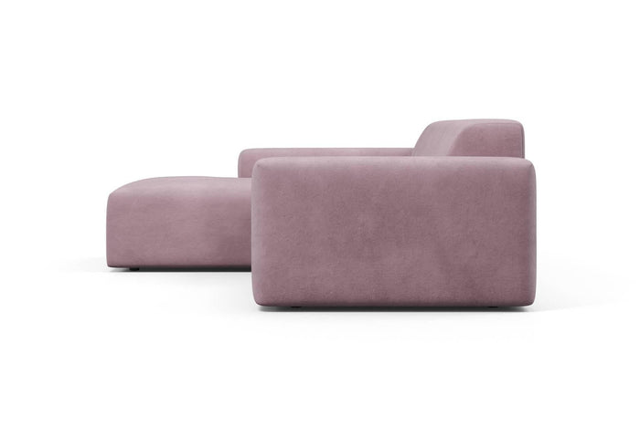 NADUVI Collection Nina Hoekbank Links - Velvet - Lila