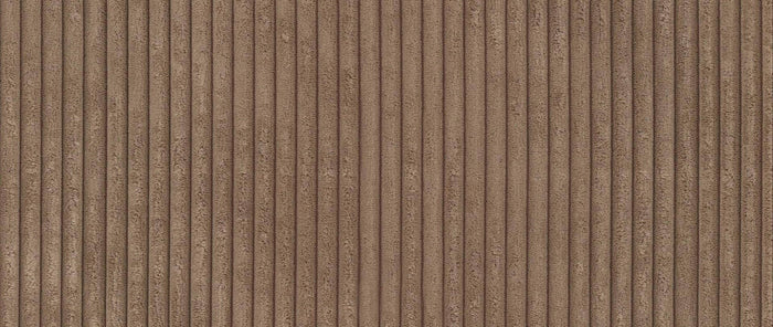 NADUVI Collection Nina U-bank Links - Ribstof - Hazelnootbruin