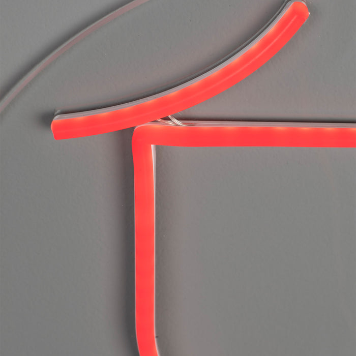 Dutchbone Sya Neon Wandlamp - Winter