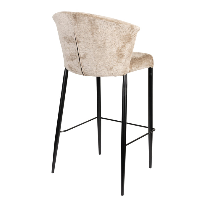 Dutchbone Georgia Barkruk H 75 - Beige