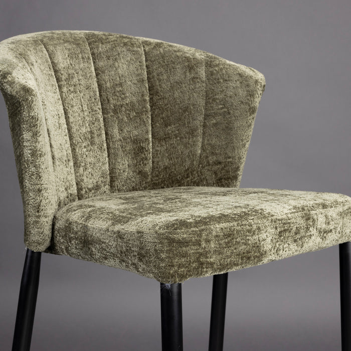 Dutchbone Georgia Barkruk H 75 - Groen