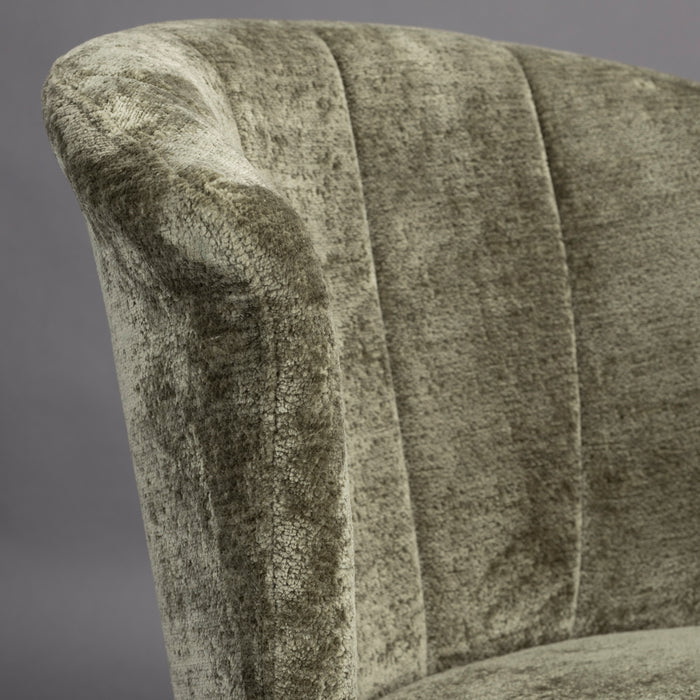 Dutchbone Georgia Eetkamerstoel - Groen