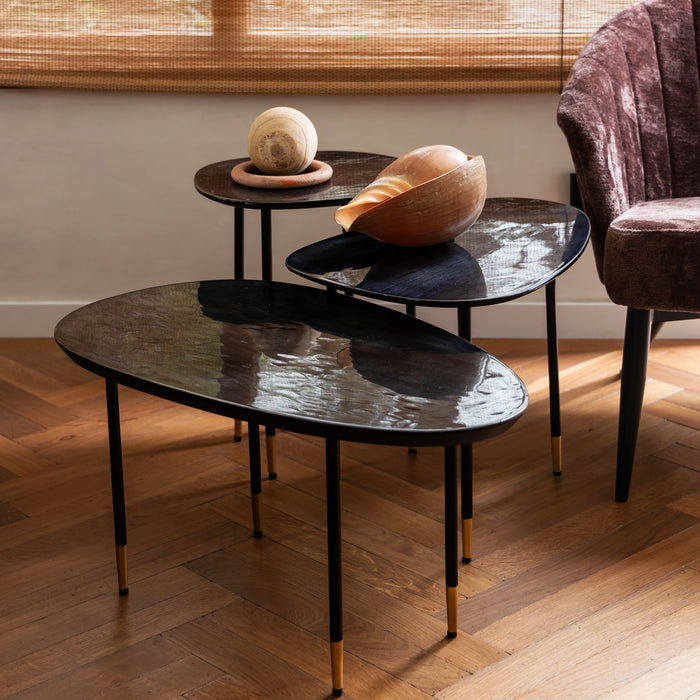 Dutchbone Phyllis Bijzettafel - Set van 3