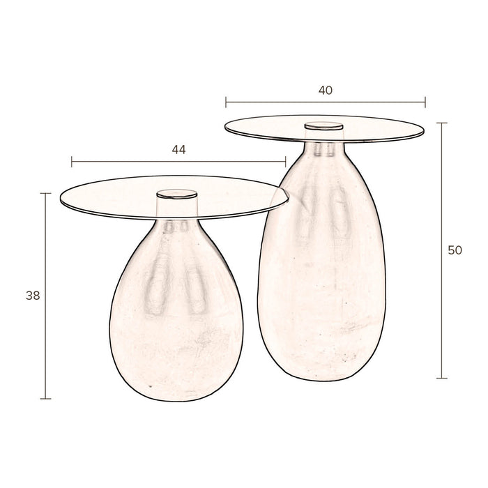 Dutchbone Oblivian Salontafel