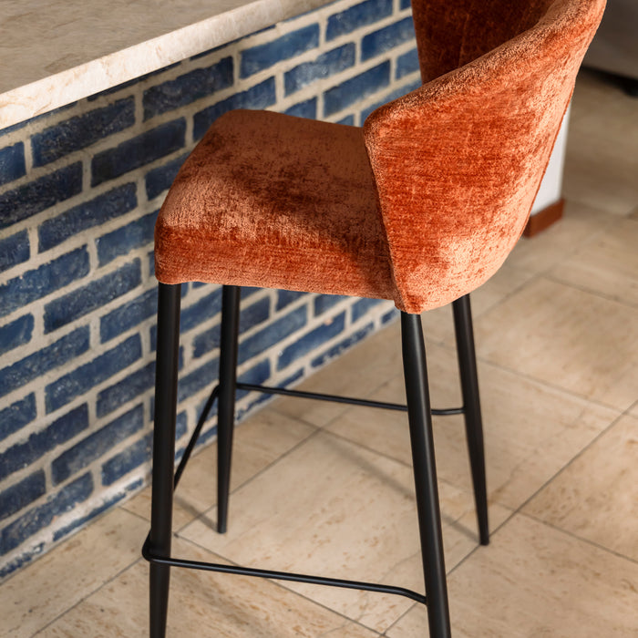 Dutchbone Georgia Barkruk H 75 - Terra