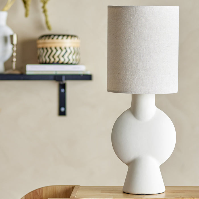 Bloomingville Sergio Tafellamp - Crème