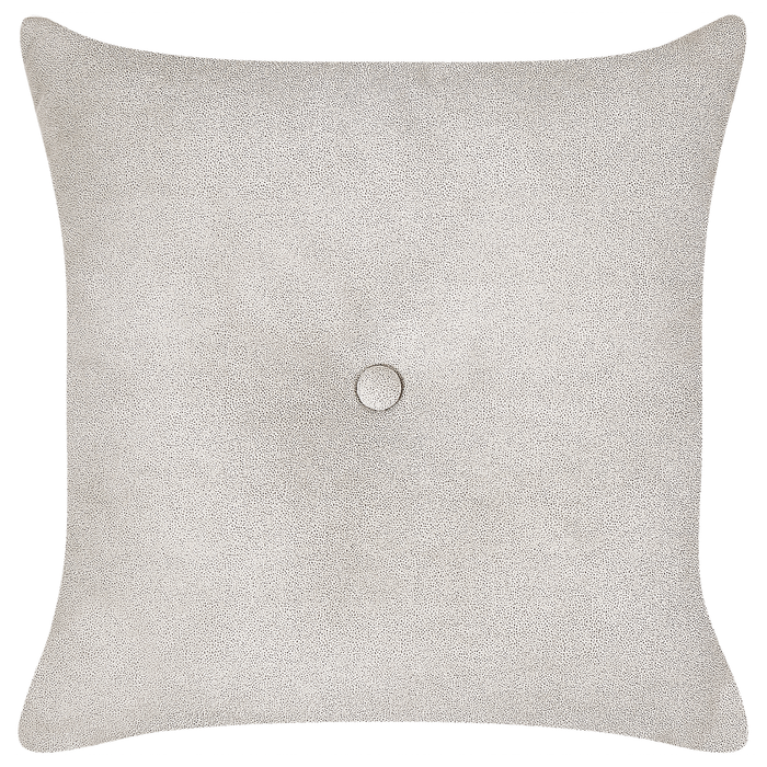 Beliani - LATTES II - Chaise longue - Taupe - Rechterzijde - Fluweel