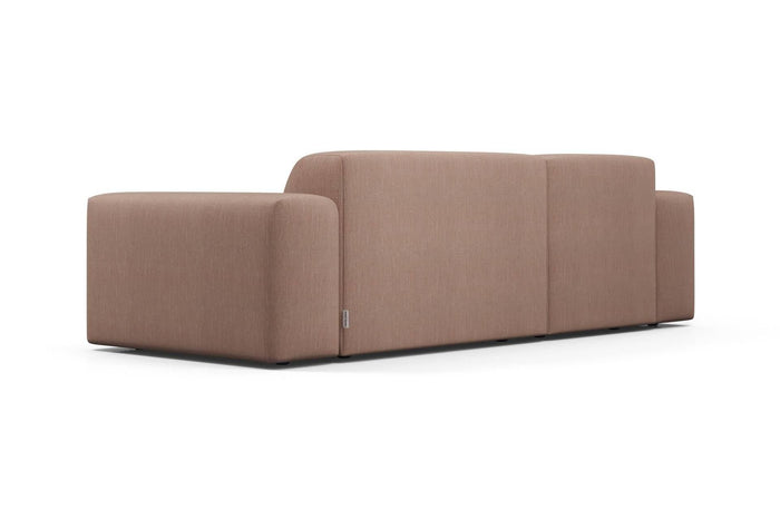 NADUVI Collection Nina Hoekbank Links - Linnen - Oudroze