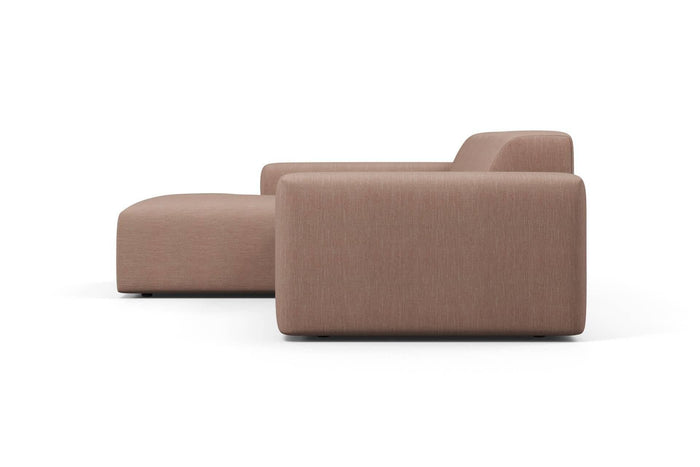 NADUVI Collection Nina Hoekbank Links - Linnen - Oudroze