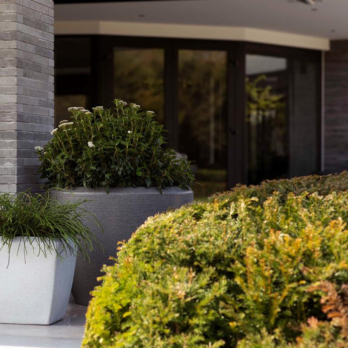 Capi Europe Arc Granite Bloempot Ø 60 cm - Antraciet