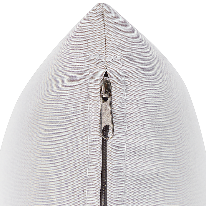 Beliani - MONTEFALCO - Tuinbank 3-zits - Wit - Aluminium