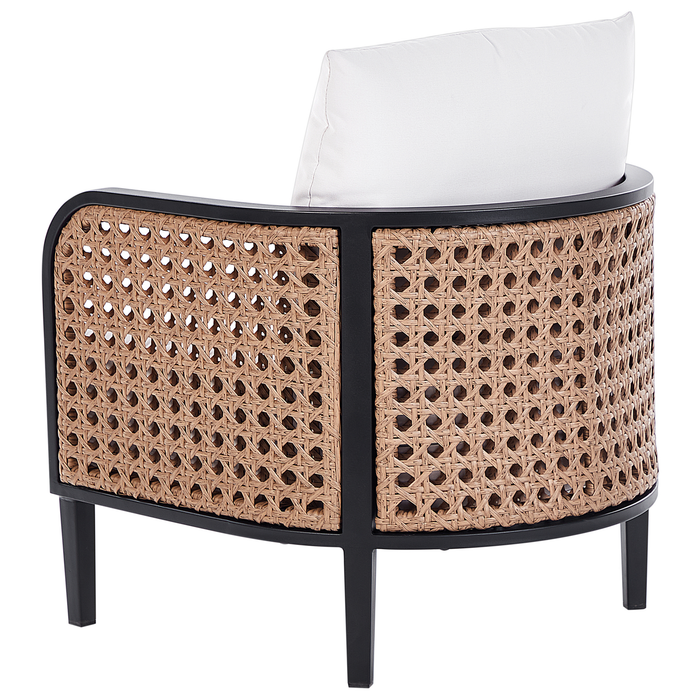 Beliani - MONTEFALCO - Loungeset 5-zits - Wit - Aluminium