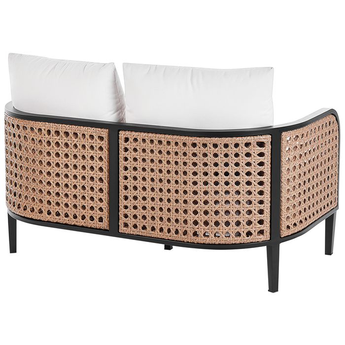 Beliani - MONTEFALCO - Loungeset 4-zits - Wit - Aluminium