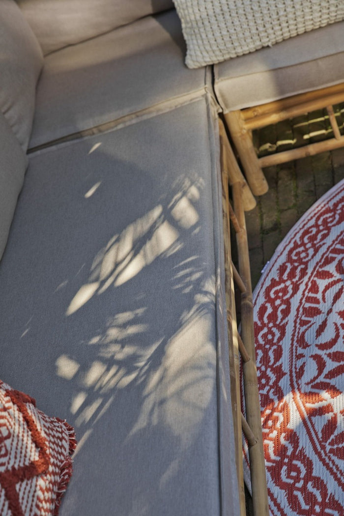 WOOOD Bamboo Hoek Loungeset Loungebank + Koffietafel Inclusief