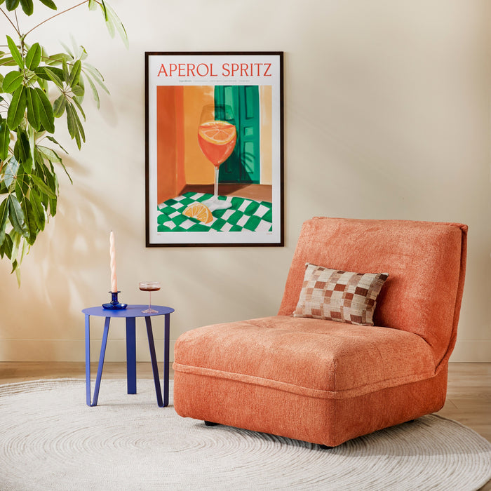 by fonQ Clip Bijzettafel Ø 40 cm - Cobalt