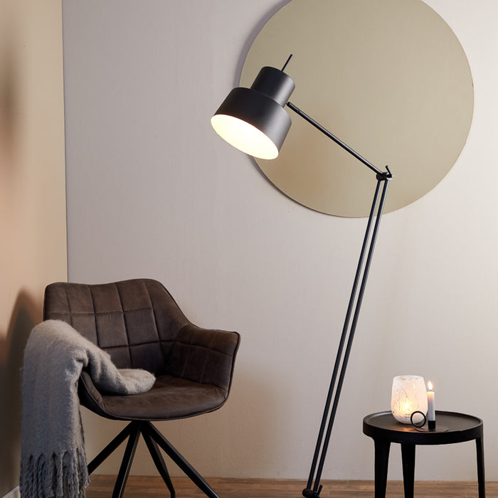 Light & Living Vloerlamp WESLY - zwart