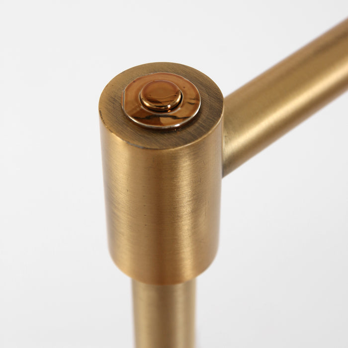 Mexlite Vloerlamp Karl Brons incl. Dimmer 5895BR