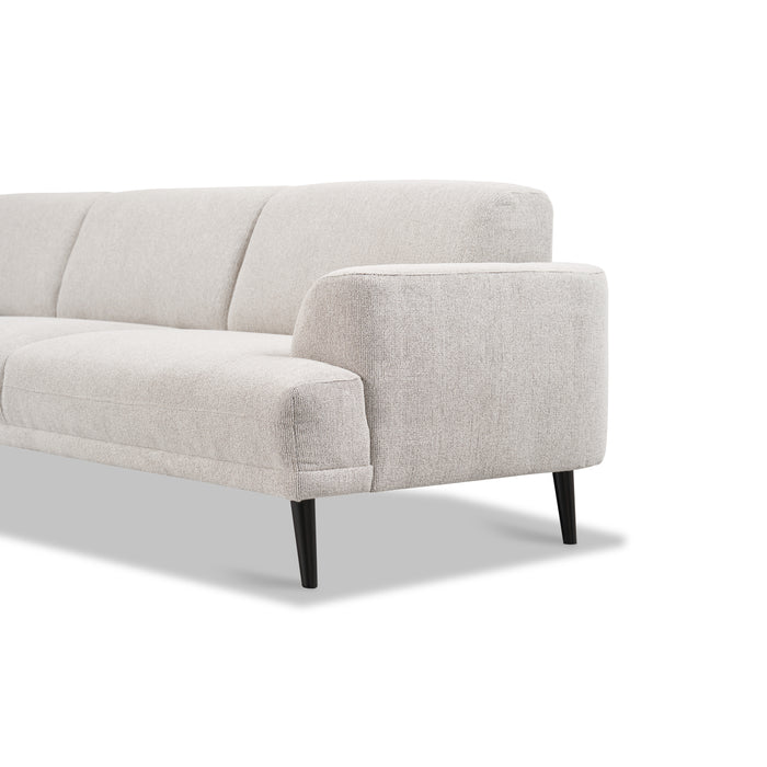 by fonQ Flair Hoekbank met Chaise Longue Links - Naturel Melange