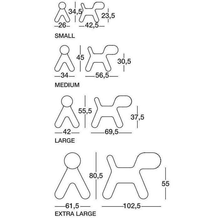 Magis Puppy kinderstoel extra large groen