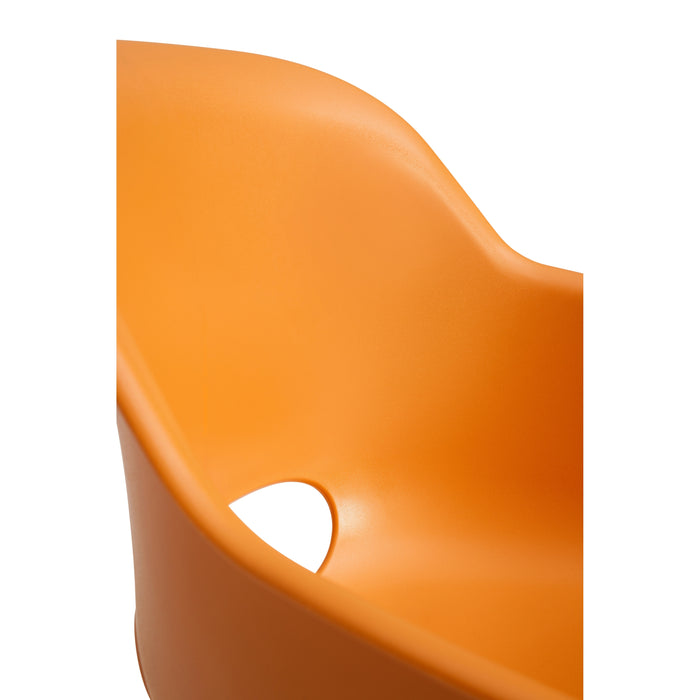 Keter Akola Tuinstoelen - 2 stuks -56.5x55x80cm - Oranje