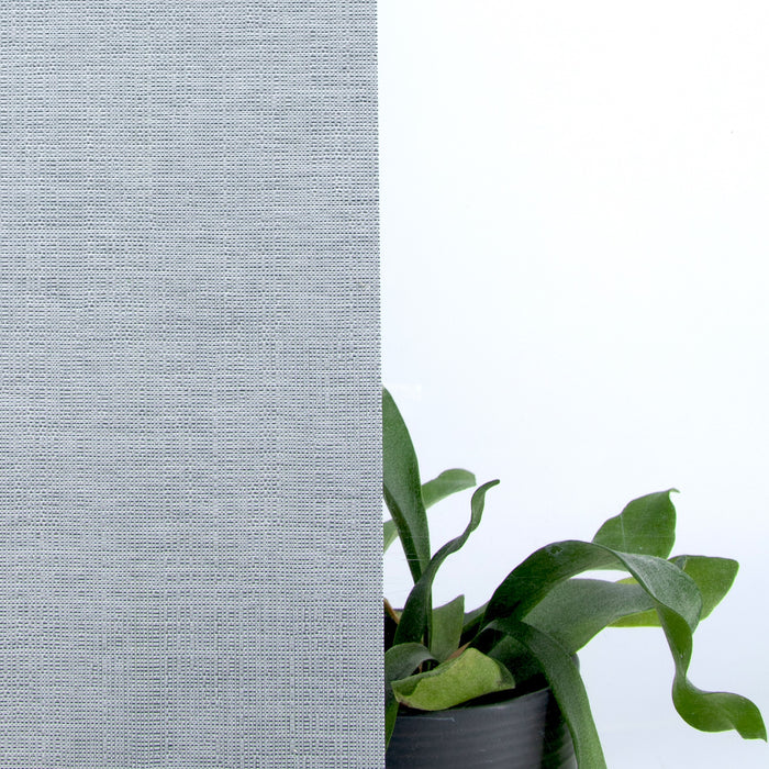 Art for the Home Zelfklevende Textiel Raamfolie - Muisgrijs - 150x45cm