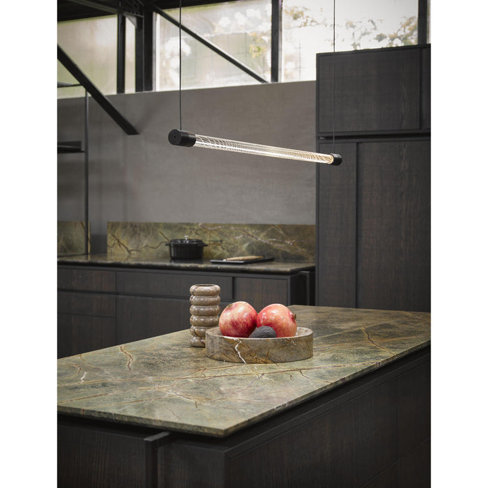 Vapour hanglamp LED Ø4 horizontaal zwart