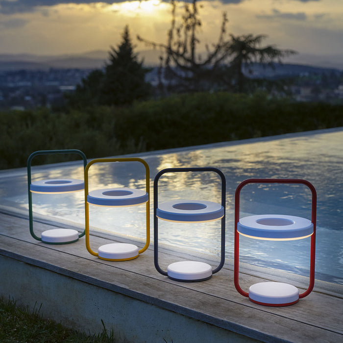 Fermob Ulli outdoor lamp - h30 cm - Coquelicot - mobiele lamp