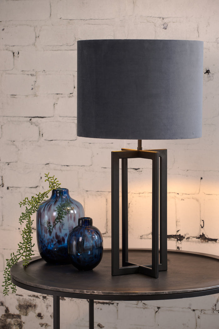 Light & Living Lampvoet Mace - Zwart - 21x46cm