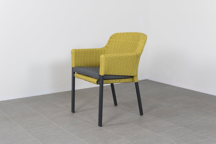 Hartman Cairo tuinstoel xerix - yellow - inclusief kussen