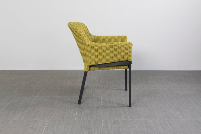 Hartman Cairo tuinstoel xerix - yellow - inclusief kussen