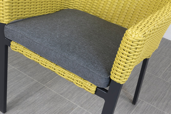 Hartman Cairo tuinstoel xerix - yellow - inclusief kussen