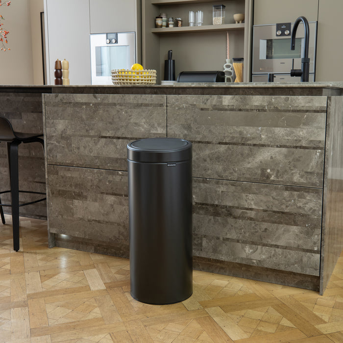 Brabantia Touch Bin New Afvalemmer 30 Liter - Confident Grey