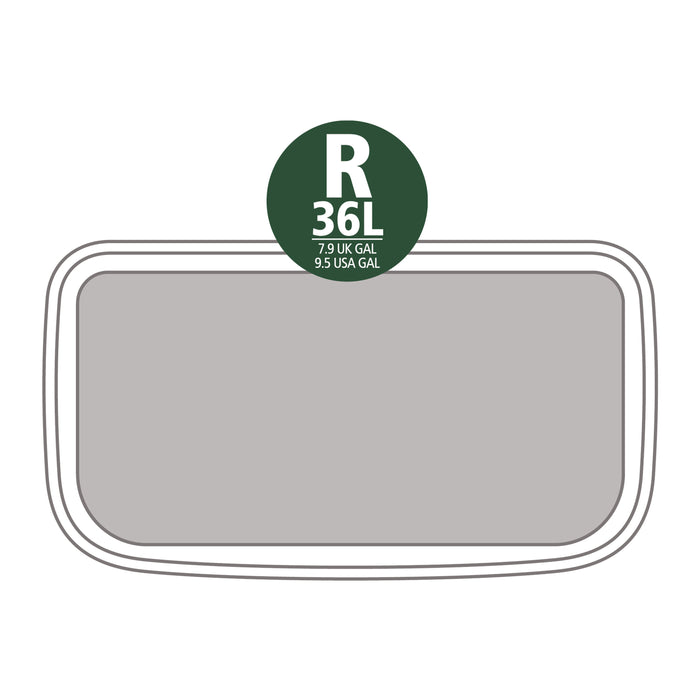 Brabantia Bo Touch Bin Afvalemmer 36 Liter - Confident Grey