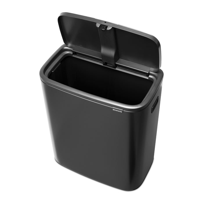 Brabantia Bo Touch Bin Afvalemmer 60 Liter - Confident Grey