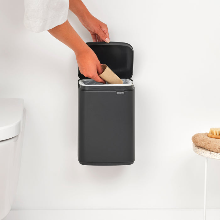 Brabantia Bo Afvalemmer 4 L - Mineral Infinite Grey