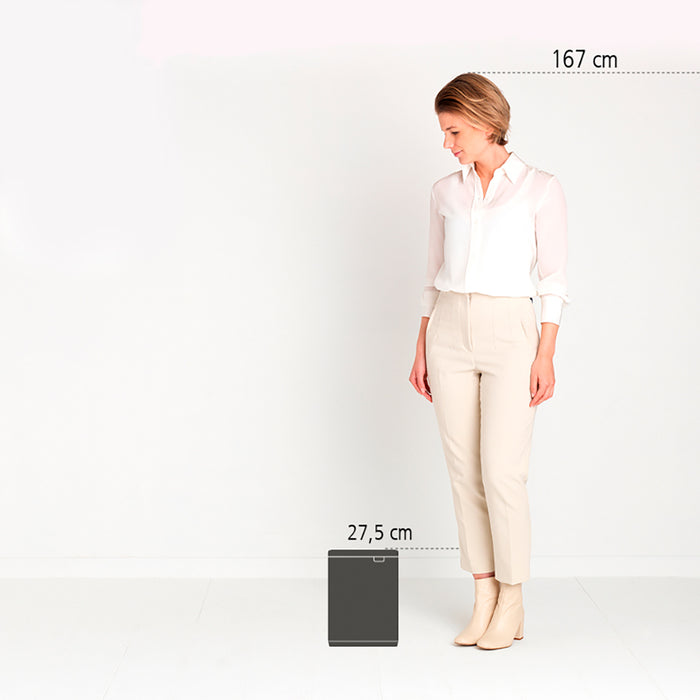 Brabantia Bo Afvalemmer 4 L - Mineral Infinite Grey