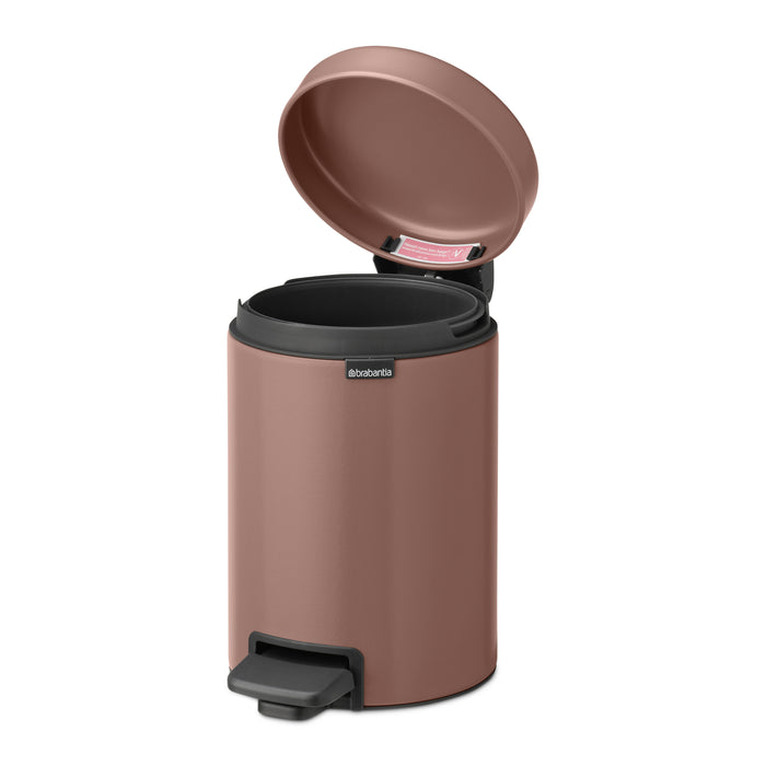 Brabantia NewIcon Pedaalemmer 3 L - Satin Taupe