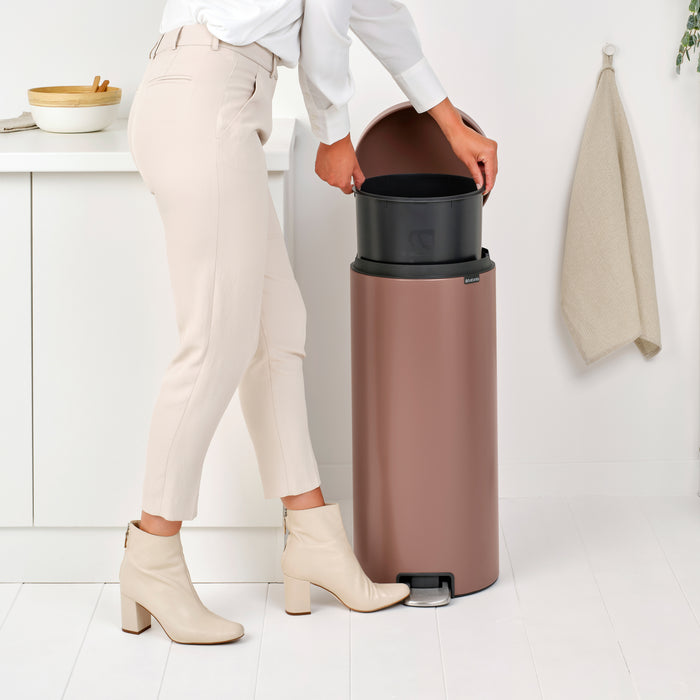 Brabantia NewIcon Pedaalemmer 30 L - Satin Taupe