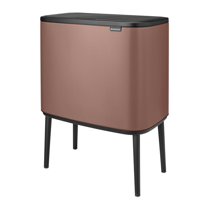 Brabantia Bo Touch Bin Afvalemmer 11 + 23 Liter - Satin Taupe