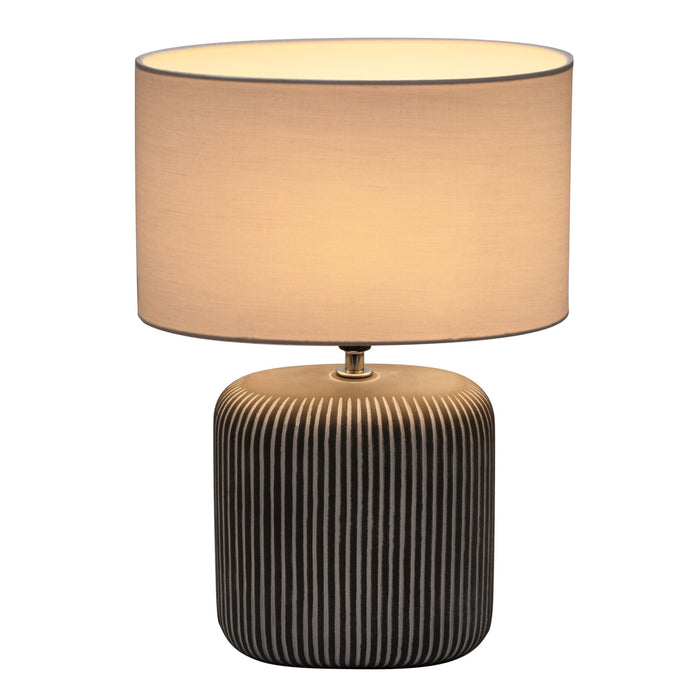 Pauleen Pure Shine Tafellamp - Grijs|Wit