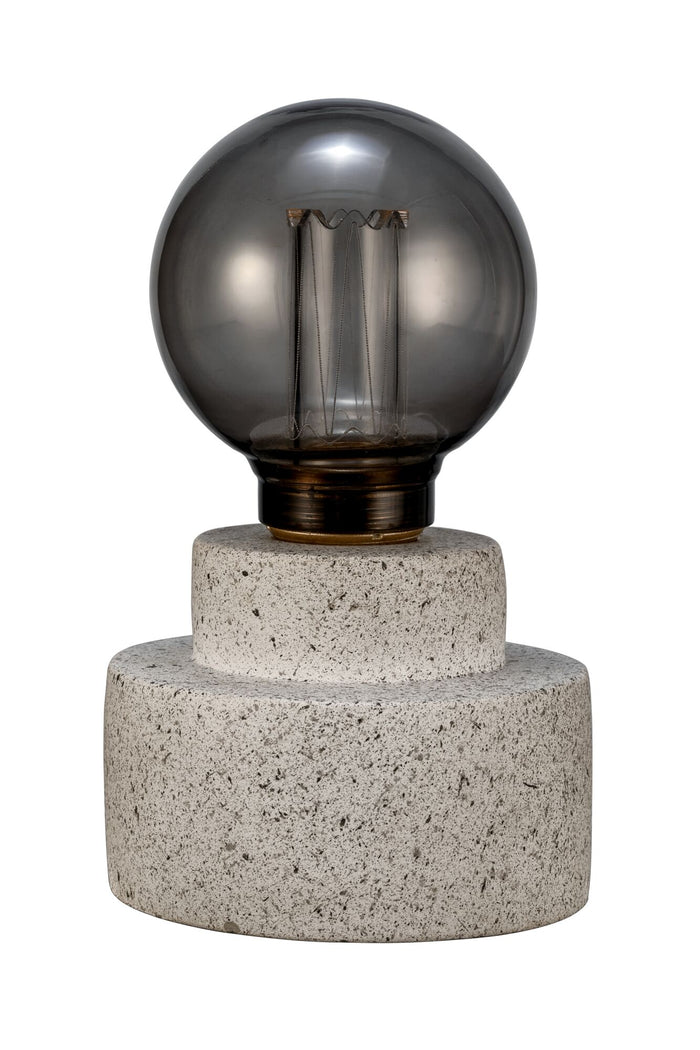 Pauleen Noble Flare Tafellamp - 2xAA - beton