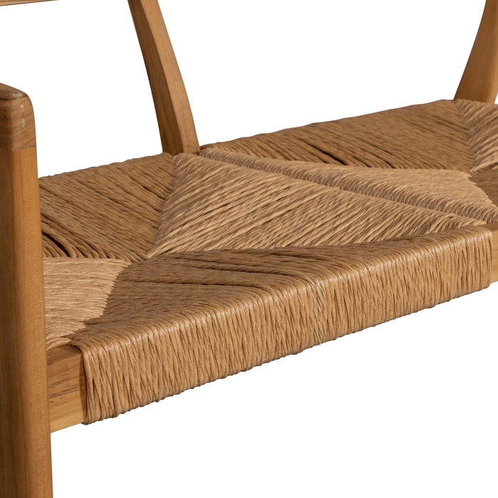 WOOOD Chena Tuinbank - Wicker/Teak