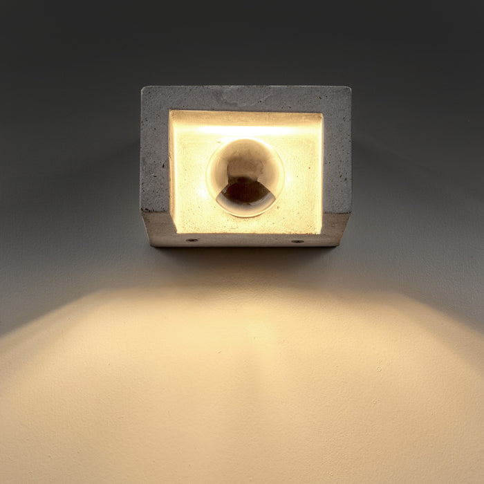 Serax - Thijs Prinsen - Primary Shape Wandlamp - H 7,5 cm - Concrete