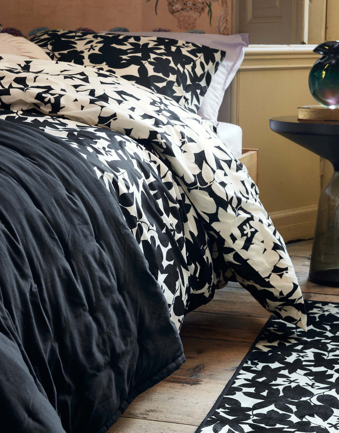 Essenza Imara Dekbedovertrek 140 x 220 cm - Antraciet