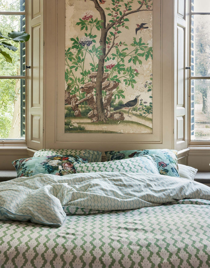 Essenza Tesse Dekbedovertrek 140 x 220 cm - Greenish