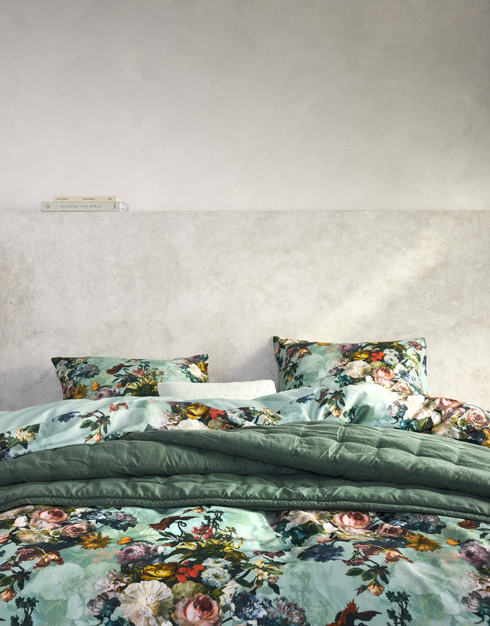 Essenza Karli Dekbedovertrek 200 x 220 cm - Mineral green