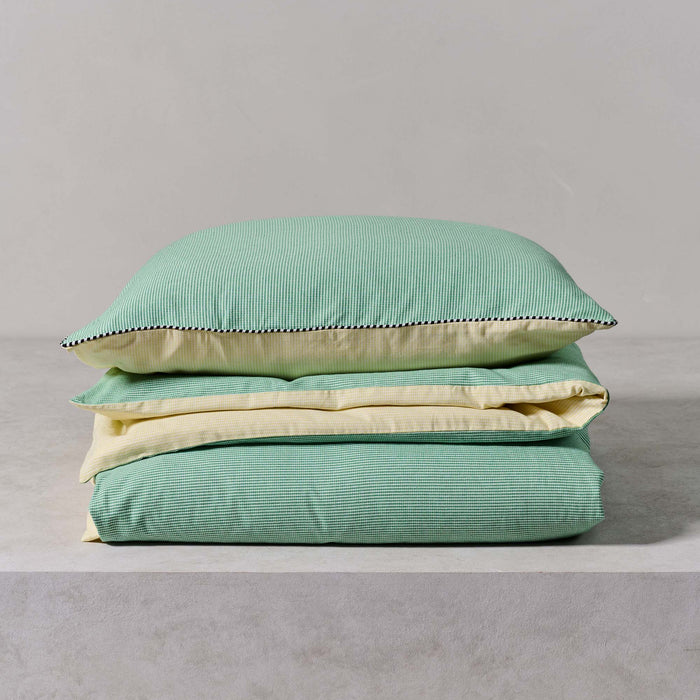 Essenza Pied de cool Dekbedovertrek 240 x 220 cm - Simply green